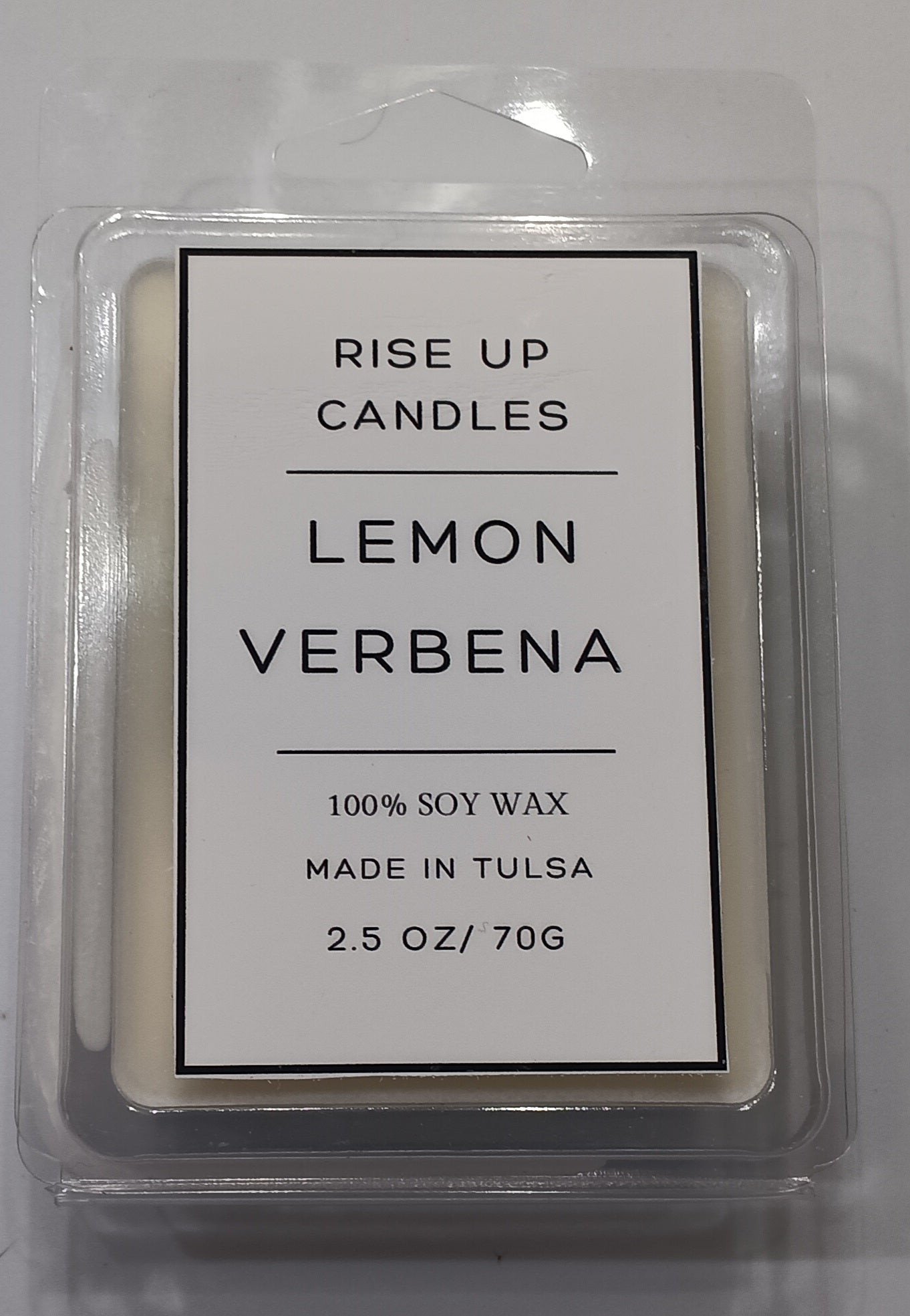 Lemon verbena wax melt
