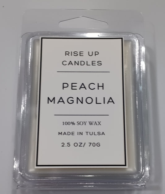 Peach magnolia wax melt