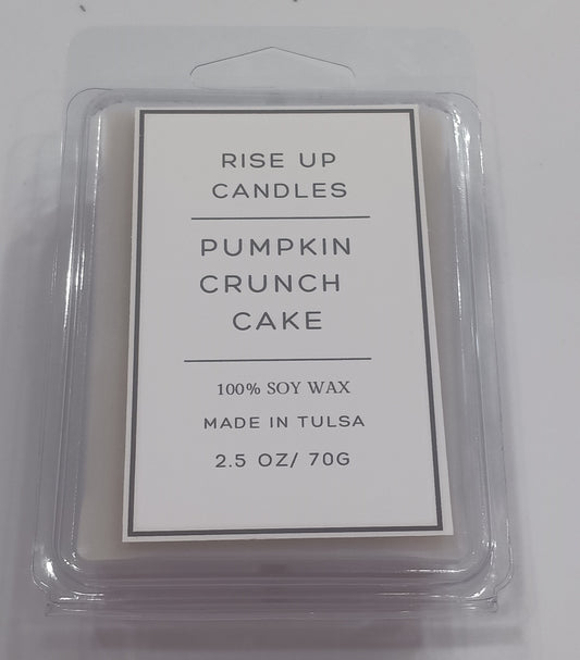 Pumpkin crunch cake  - scented wax melt