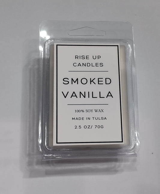 Smoked vanilla wax melt