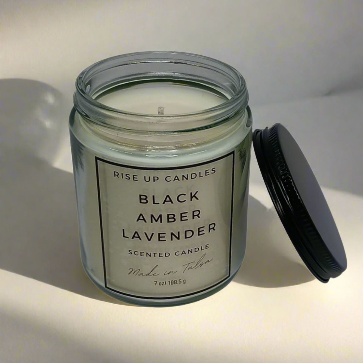 Black amber lavender - Rise Up Candles