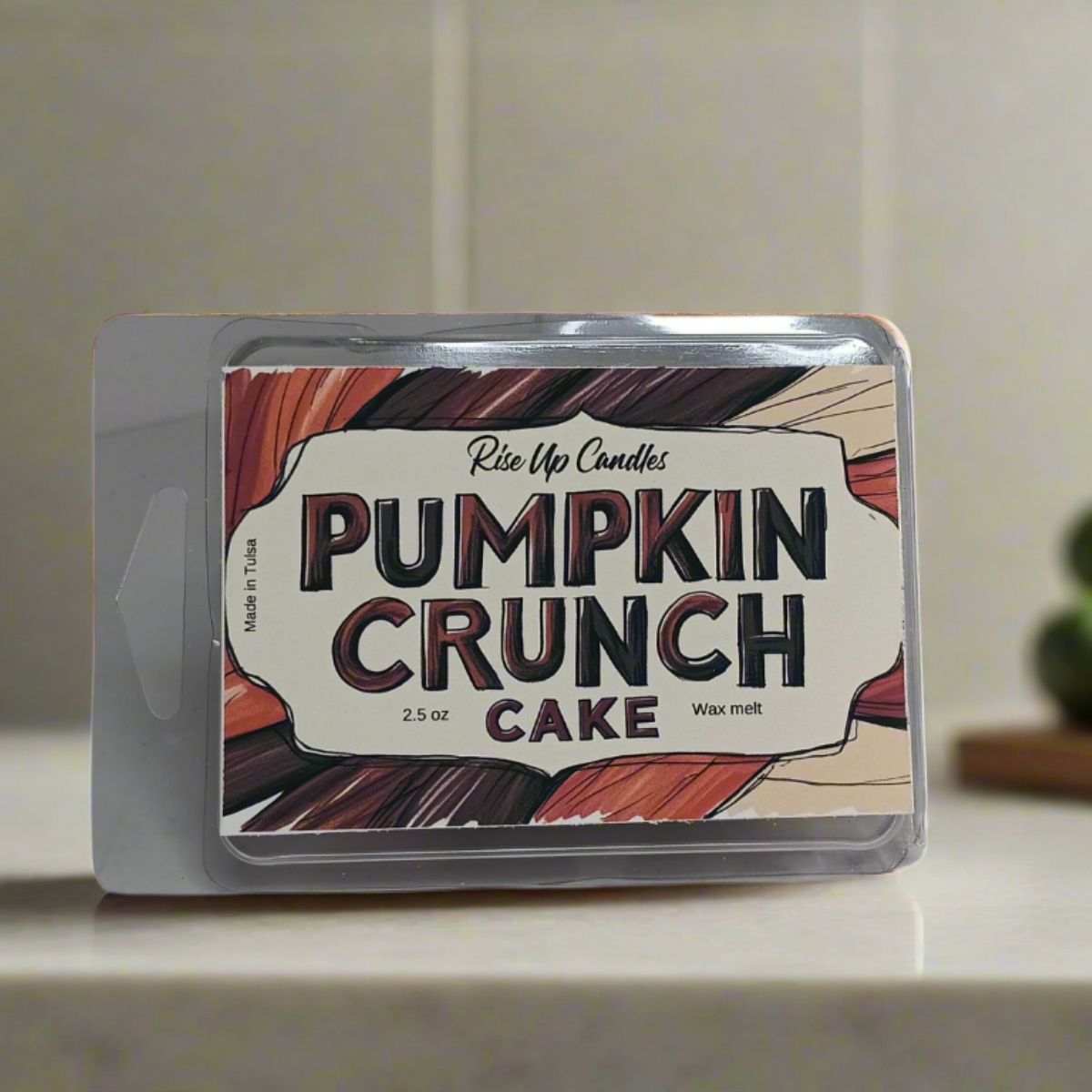 Pumpkin crunch cake - wax melt - Rise Up Candles